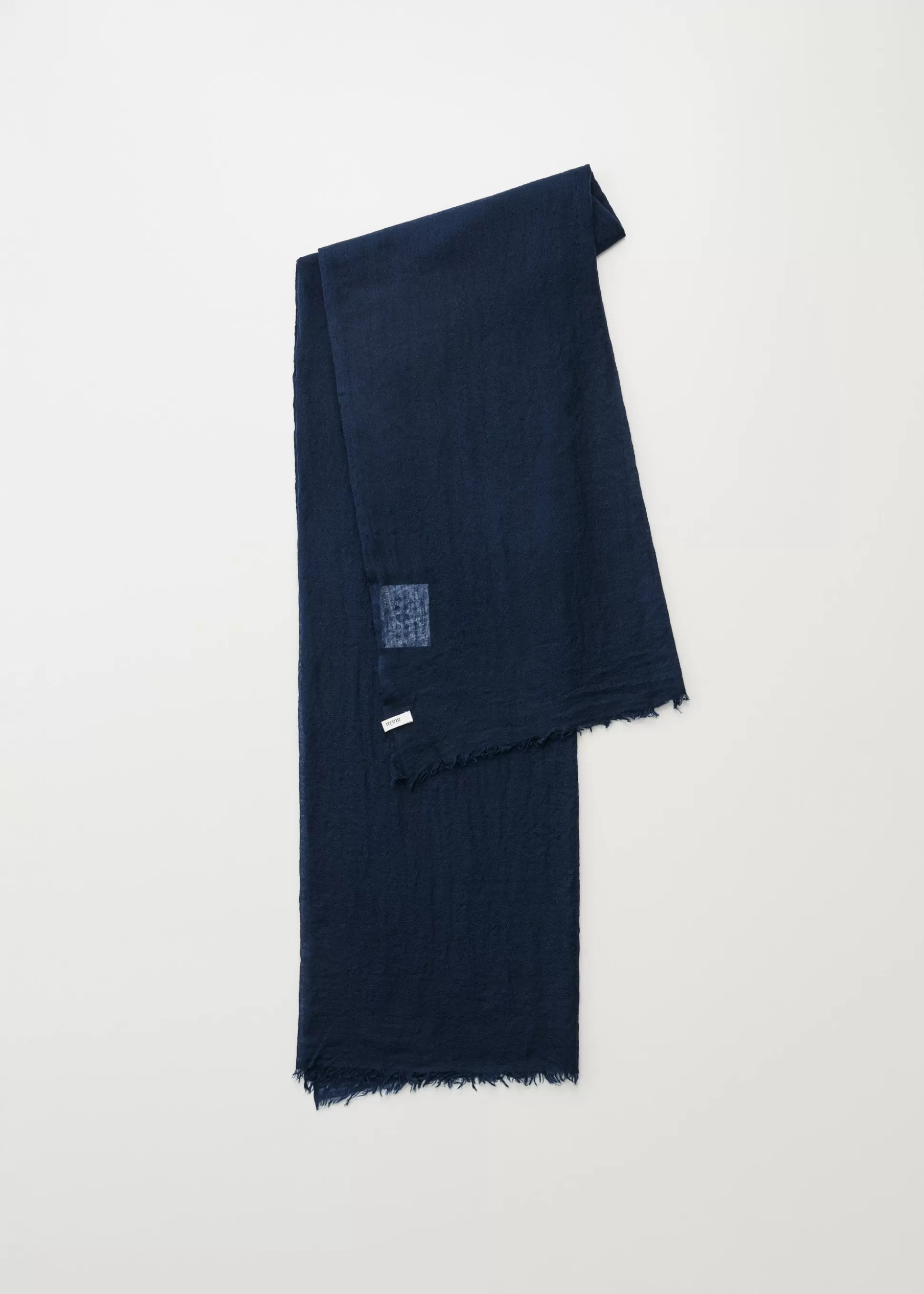 aiayu Tørklæder<Poon scarf - pure cashmere Navy