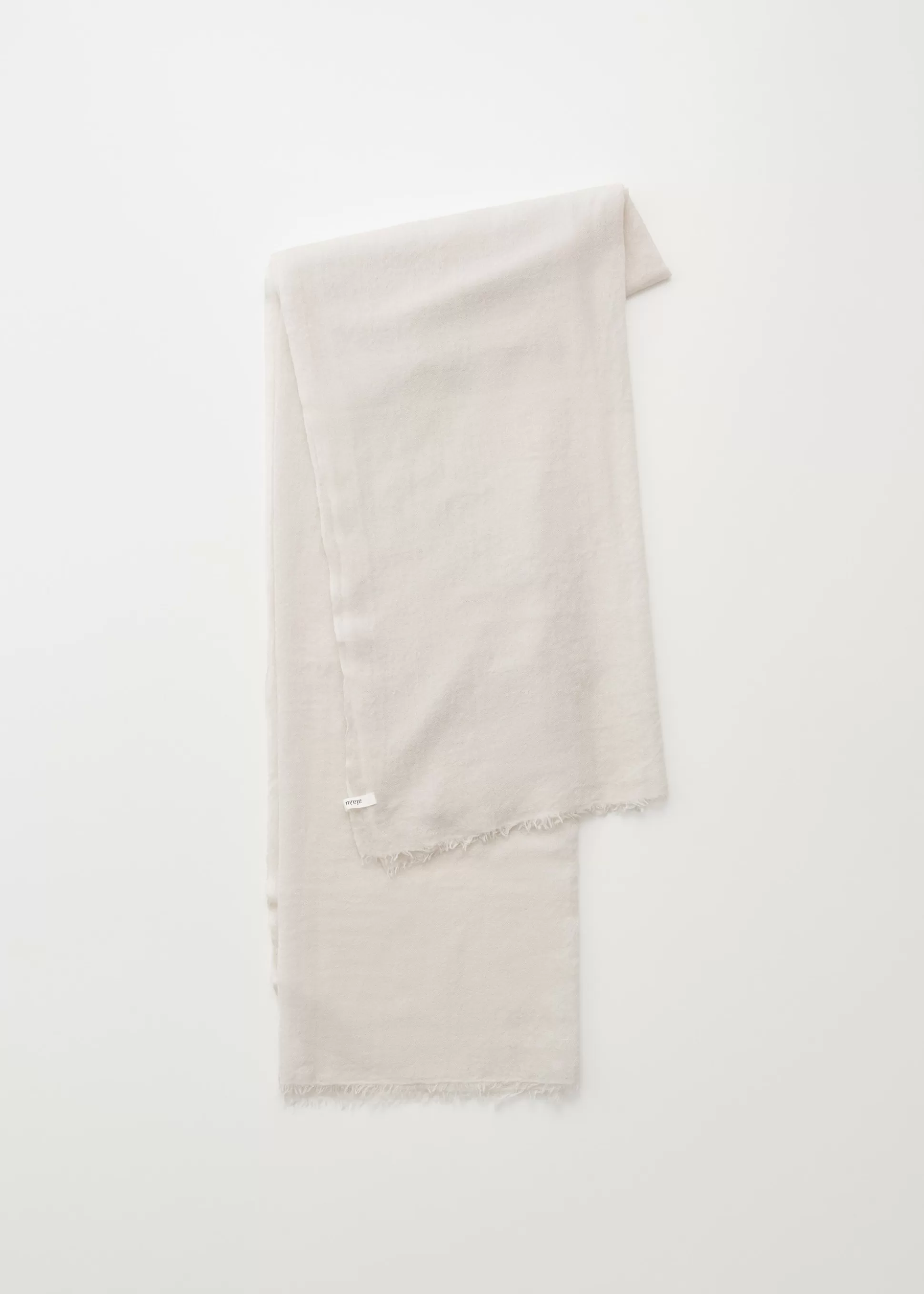 aiayu Tørklæder<Poon scarf - pure cashmere Salt
