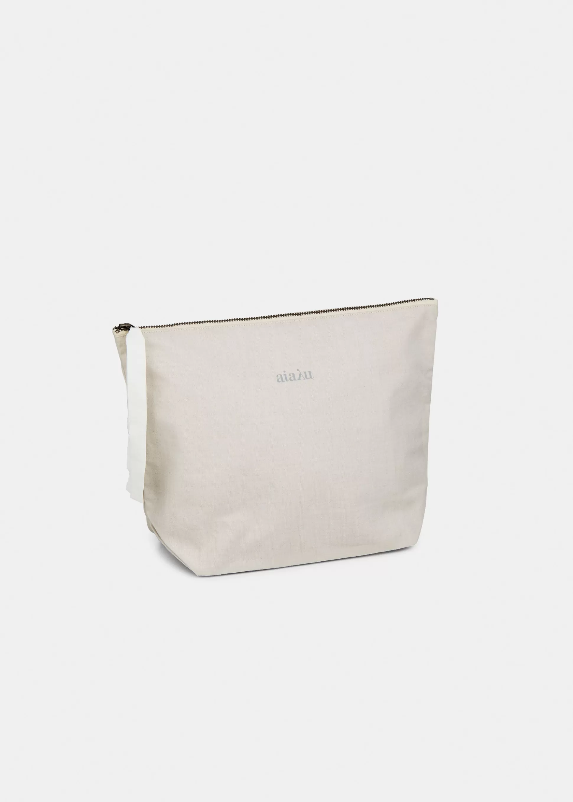 aiayu Pouches<Pouch cotton slub Nature