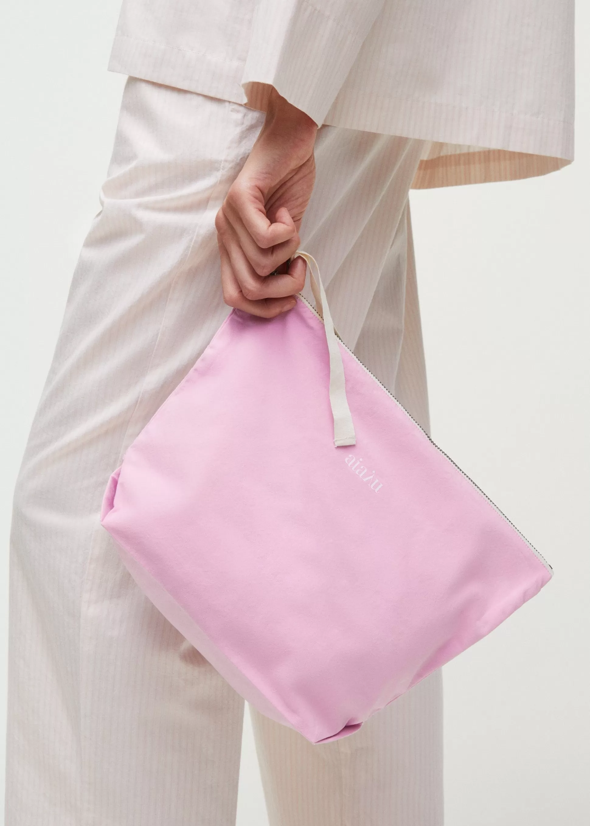 aiayu Pouches<Pouch heavy poplin Blush Power