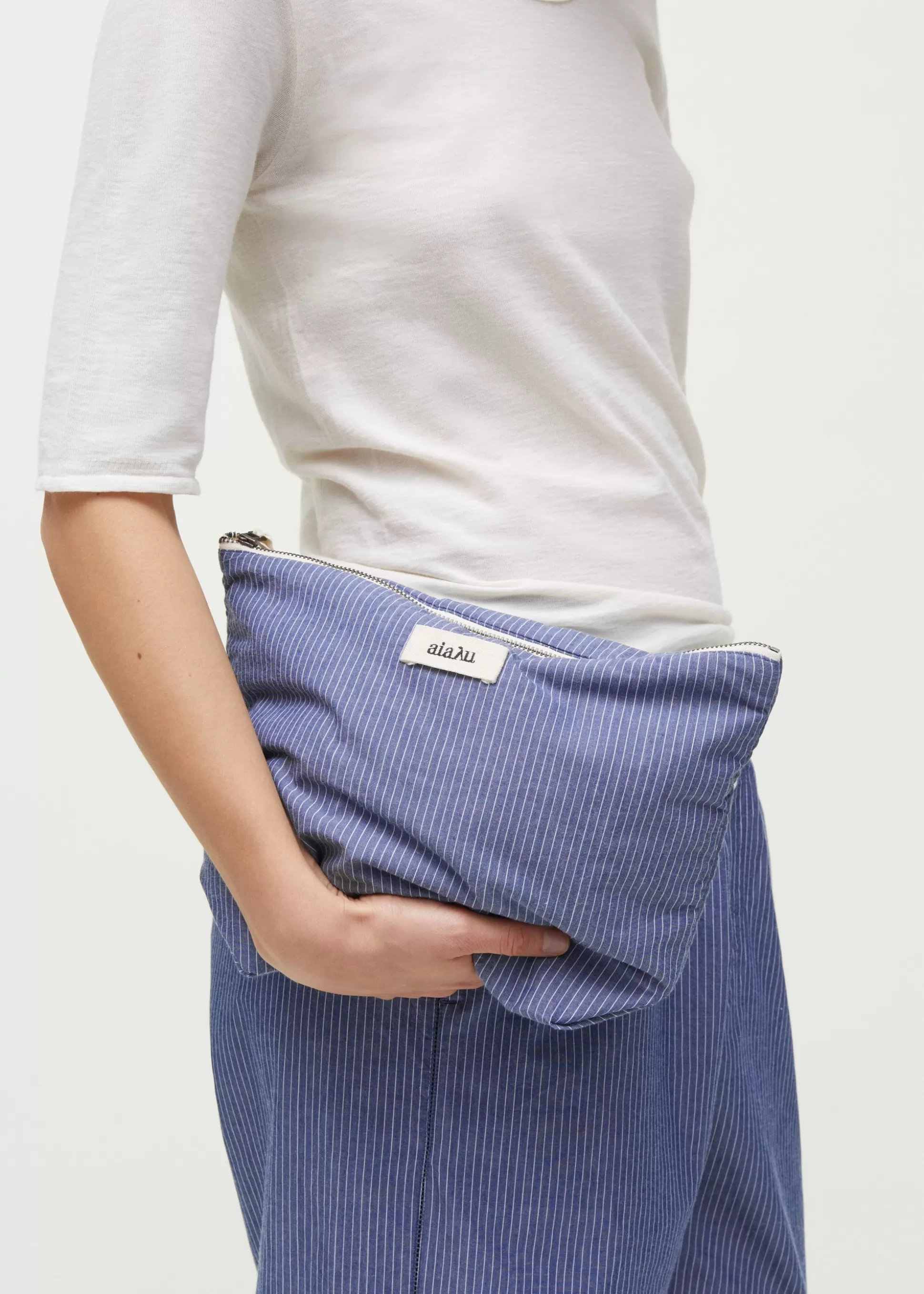 aiayu Pouches<Pouch letto Mix Blue