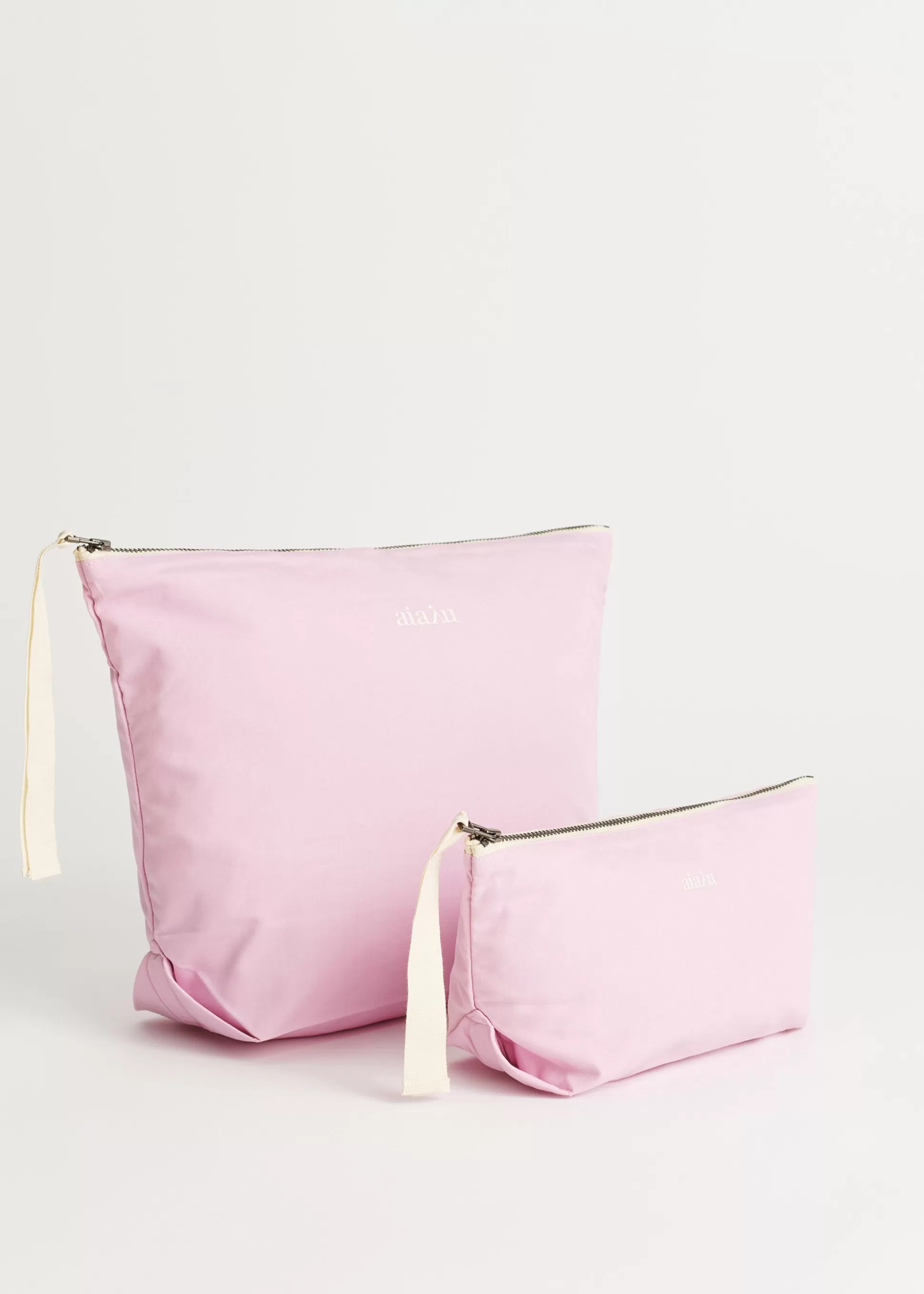 aiayu Pouches<Pouch mini heavy poplin Blush Power