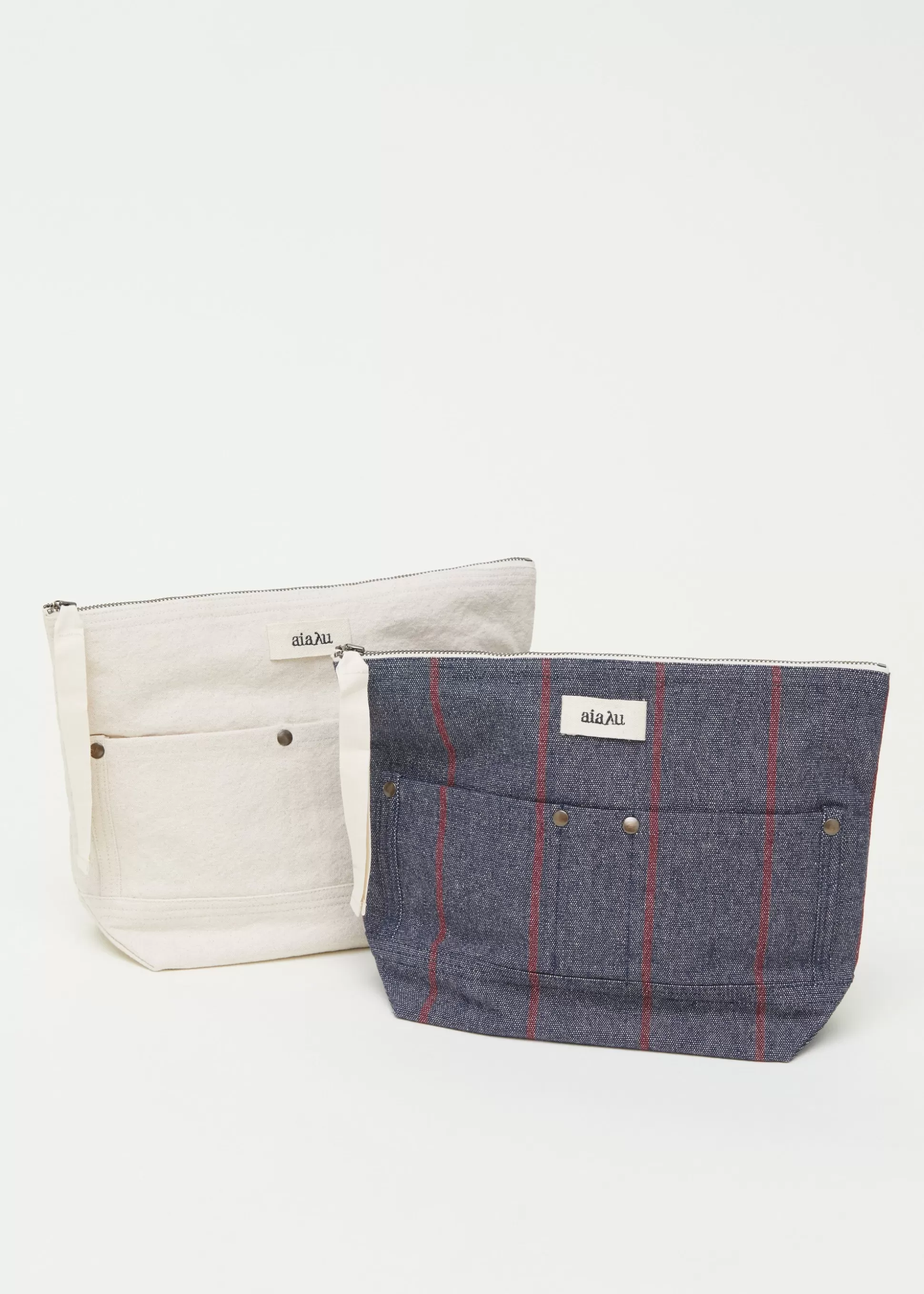 aiayu Pouches<Pouch pocket canvas Mix Midnight