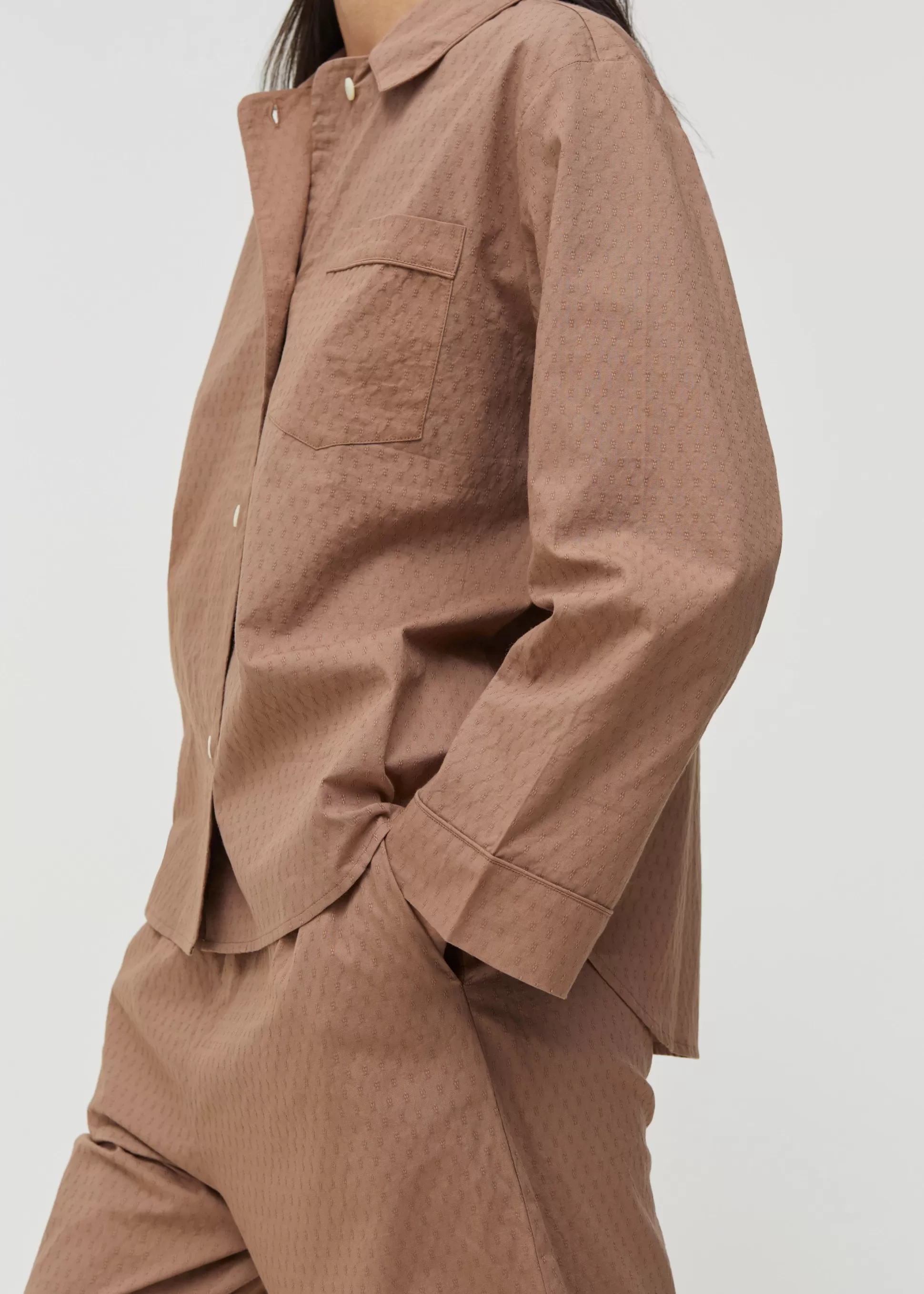 aiayu Pyjamas<Pyjamas night diamond Light Mocha