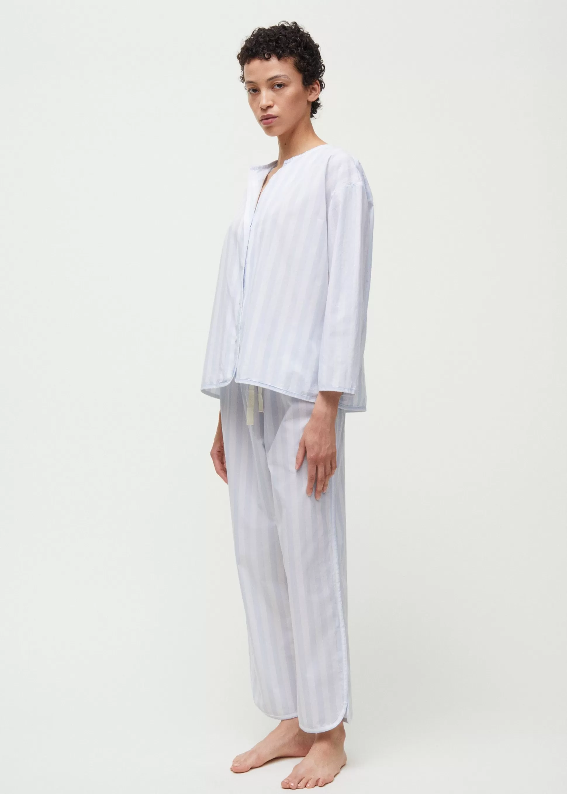 aiayu Pyjamas<Pyjamas poplin Mix Blue Eyes