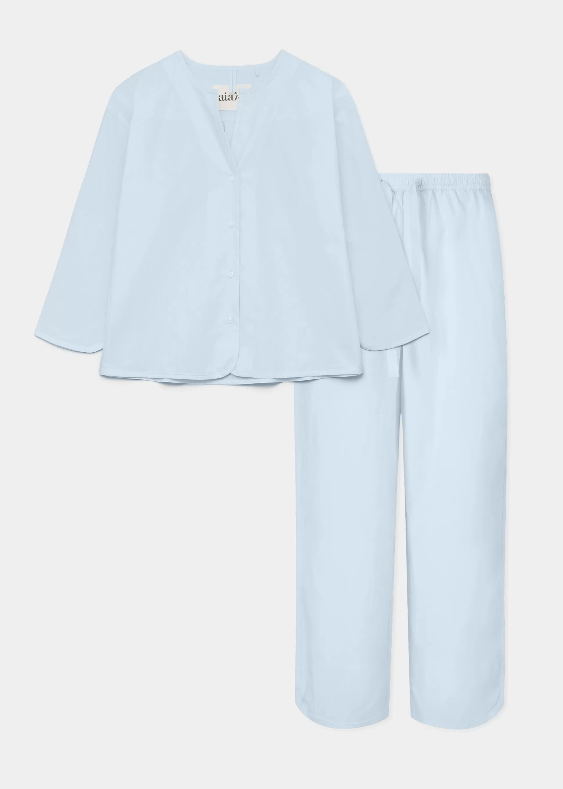 aiayu Pyjamas<Pyjamas poplin Blue Eyes