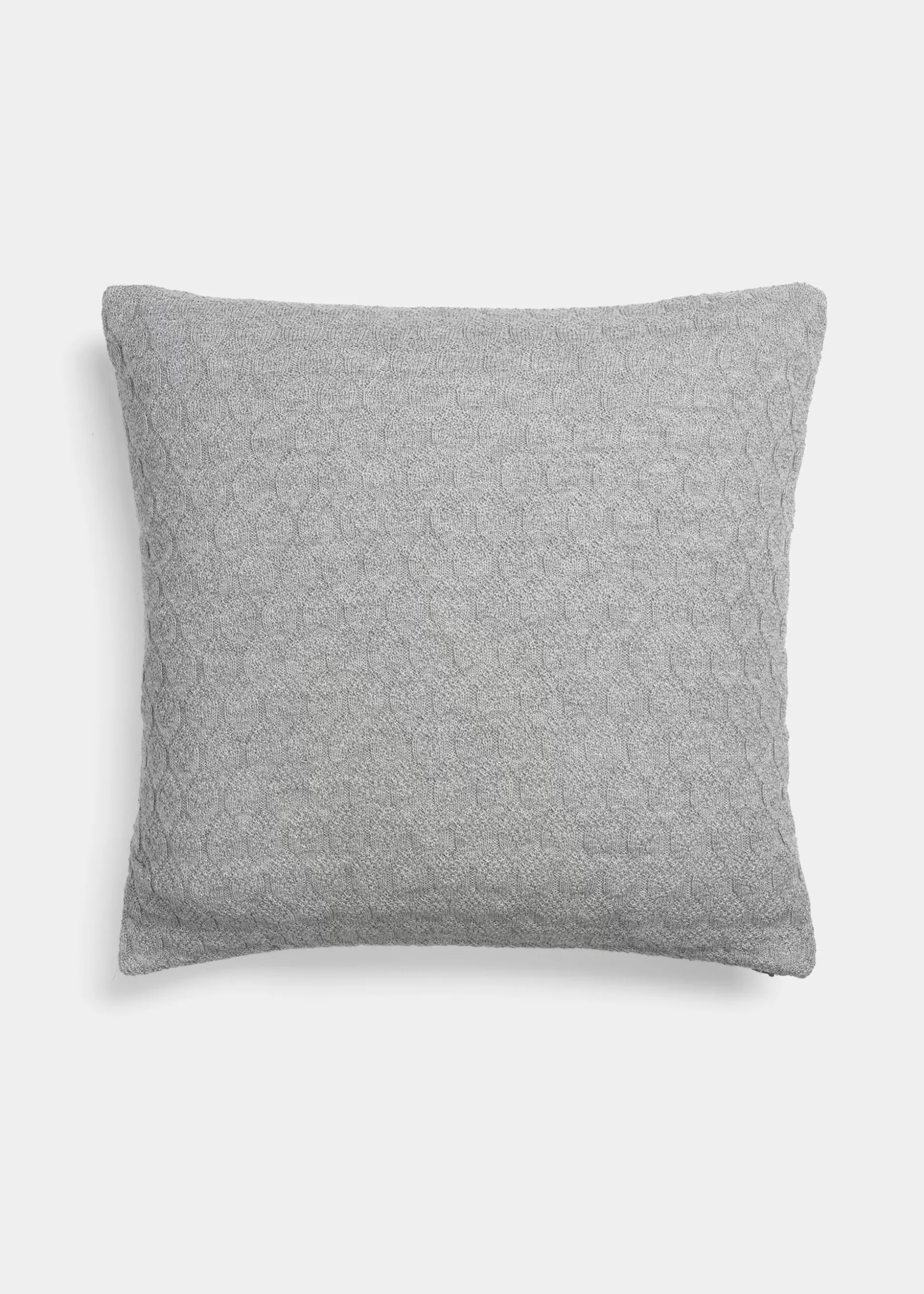 aiayu Puder<Raul llama wool pillow - 50x50 Frost Grey