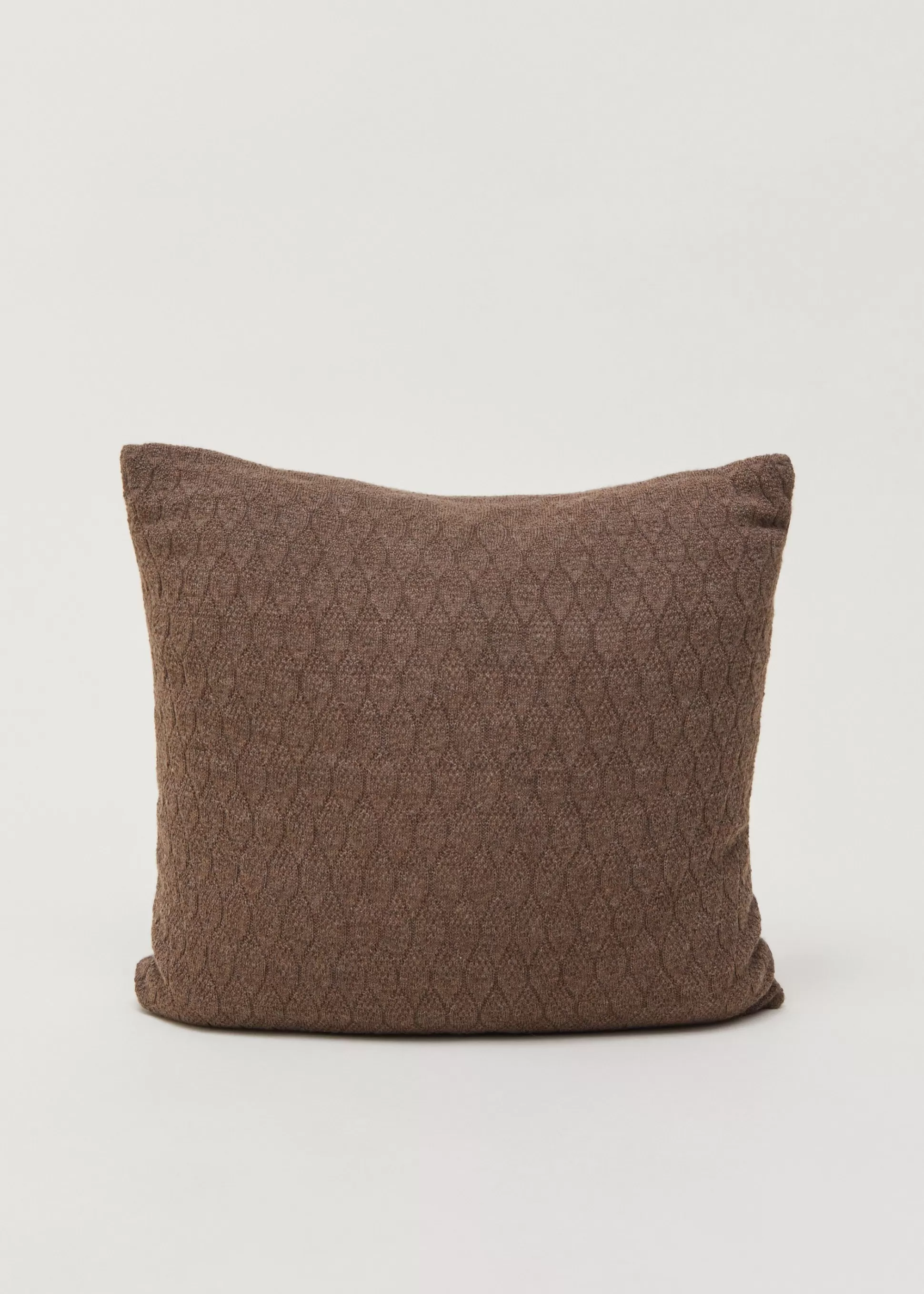 aiayu Puder<Raul llama wool pillow - 50x50 Brownie