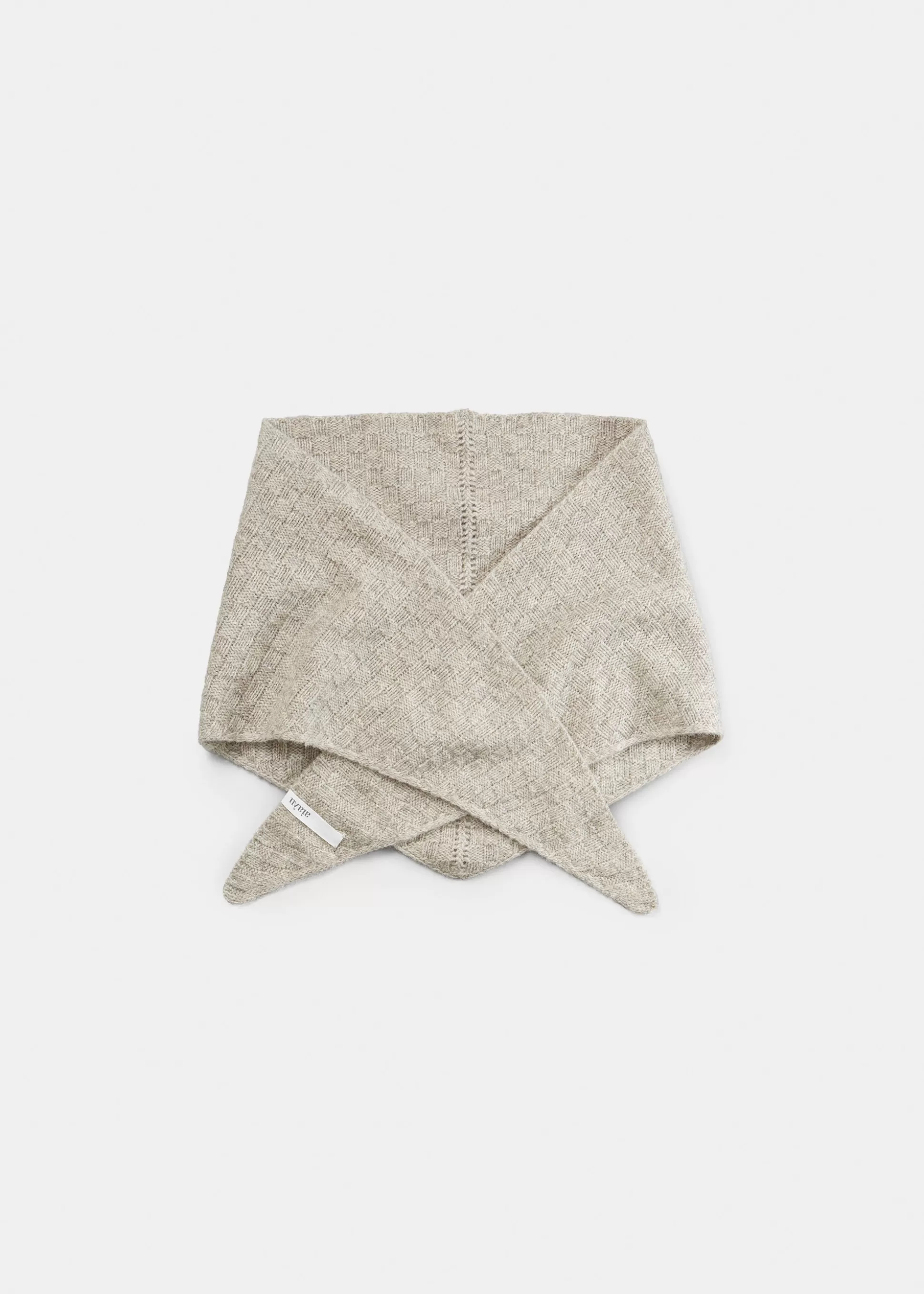 aiayu Tørklæder<Revna yak scarf Pure Light Grey