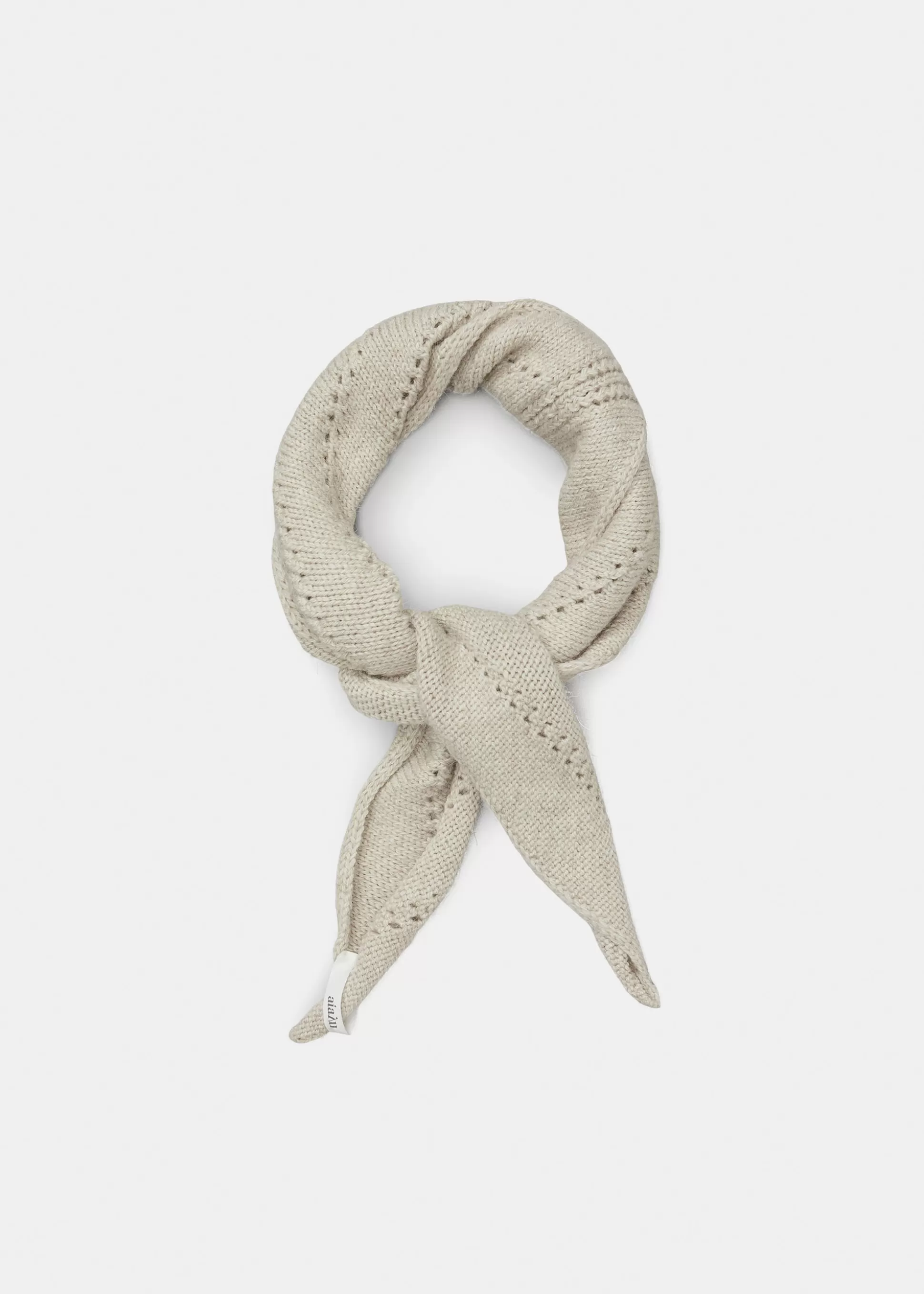 aiayu Tørklæder<Rojo llama wool scarf Pure Natural