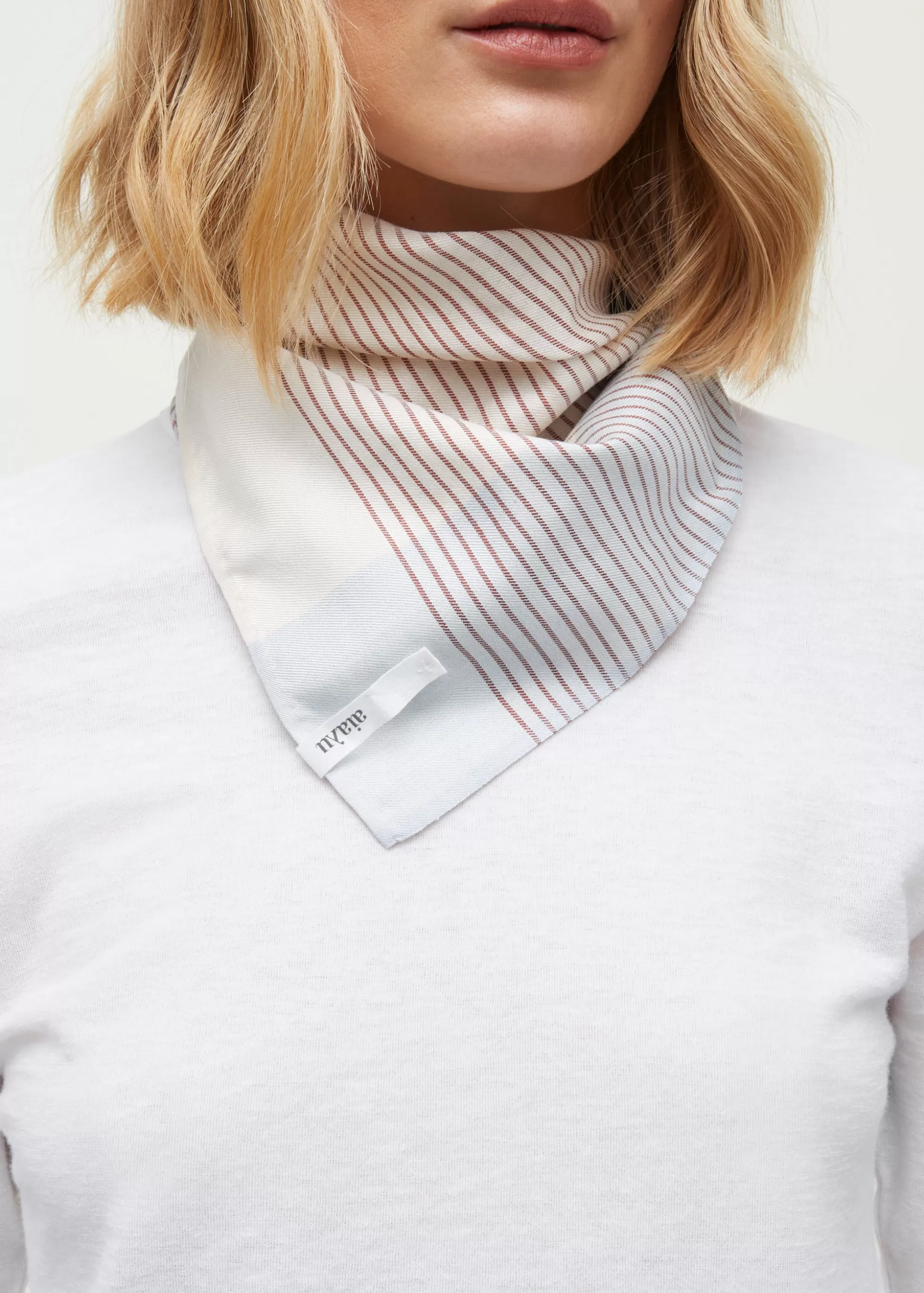 aiayu Tørklæder<Runa silk scarf Mix Rust