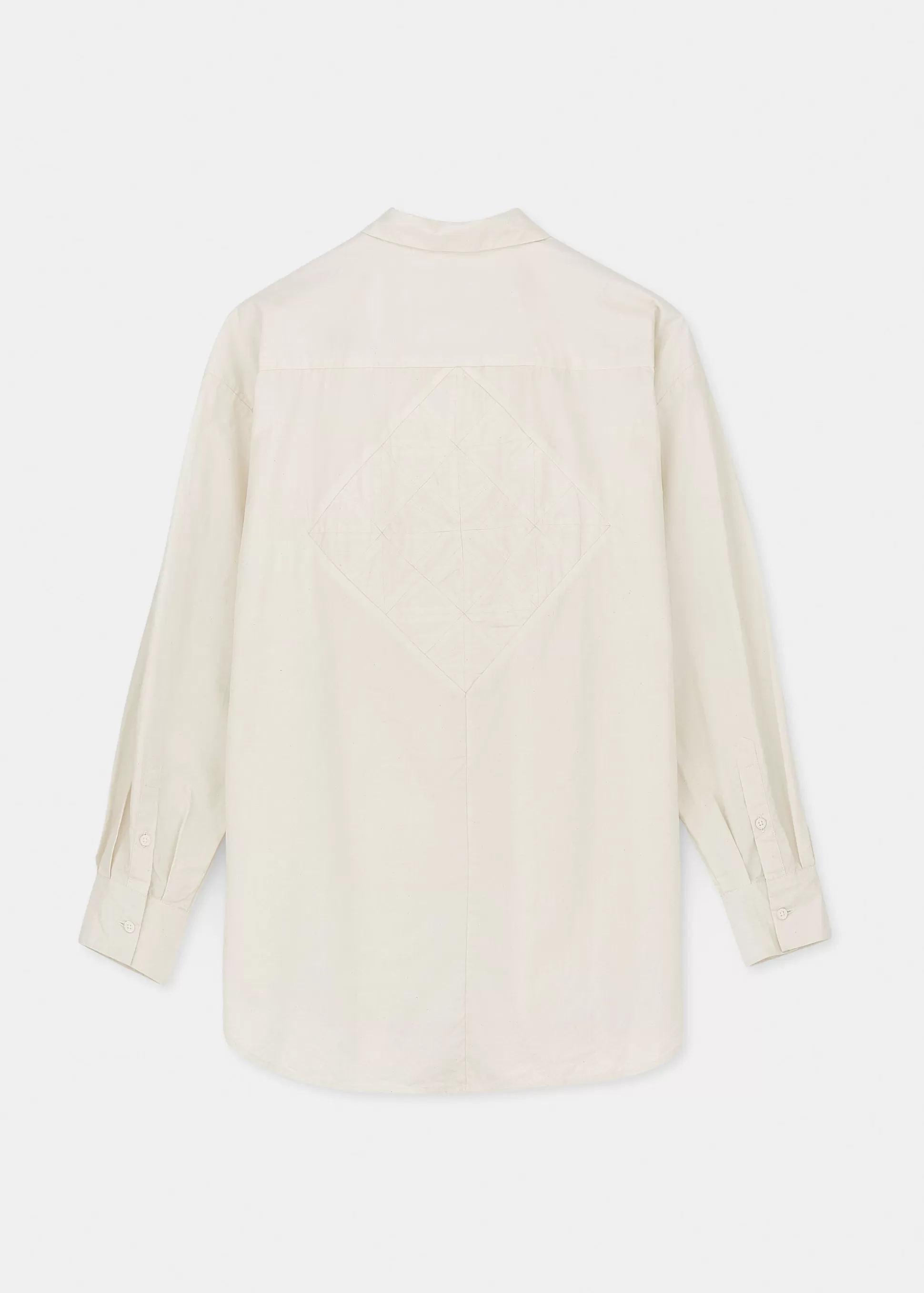 aiayu Skjorter<Shirt quilt Pure Ecru