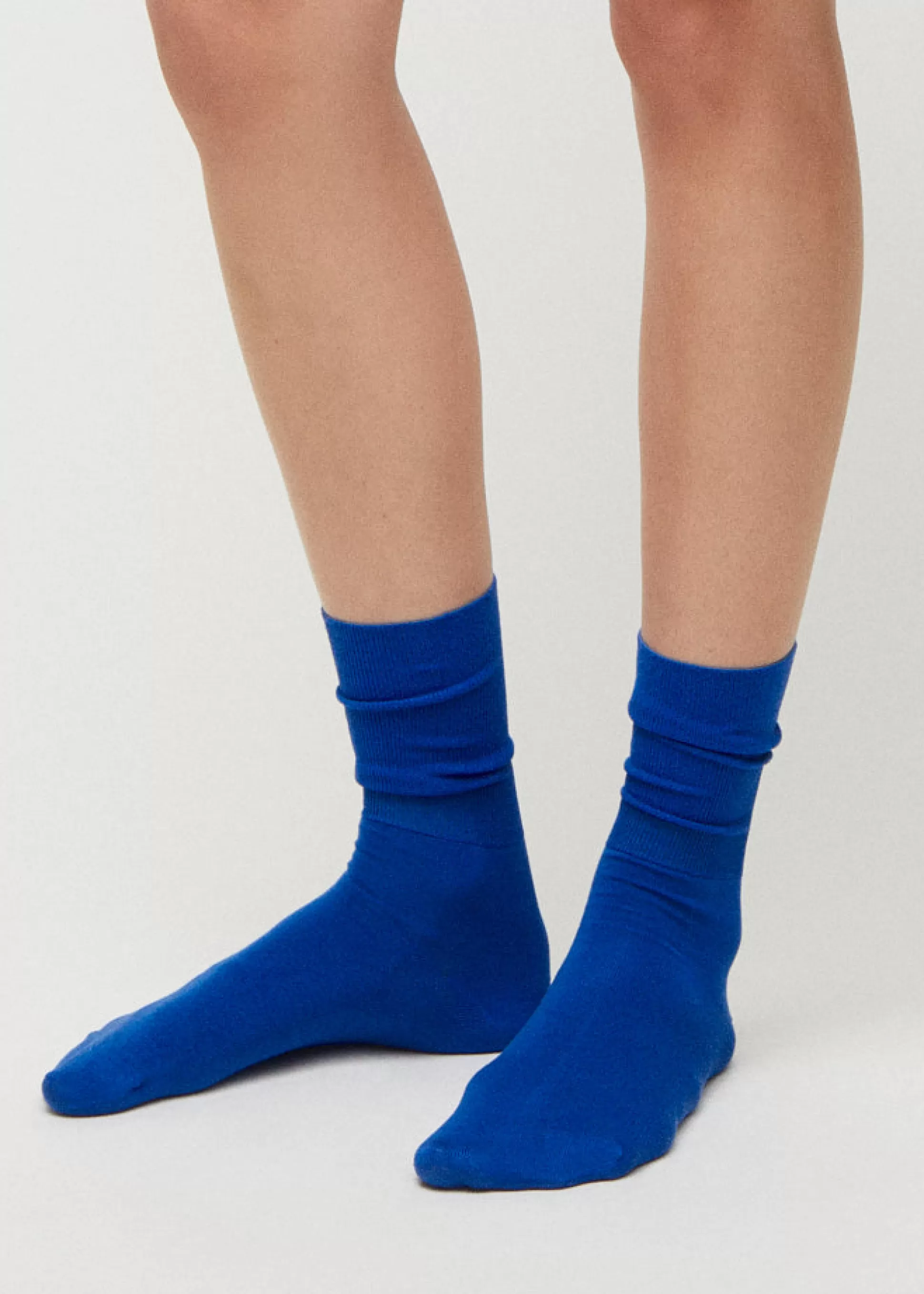 aiayu Strømper<Silk socks Blue