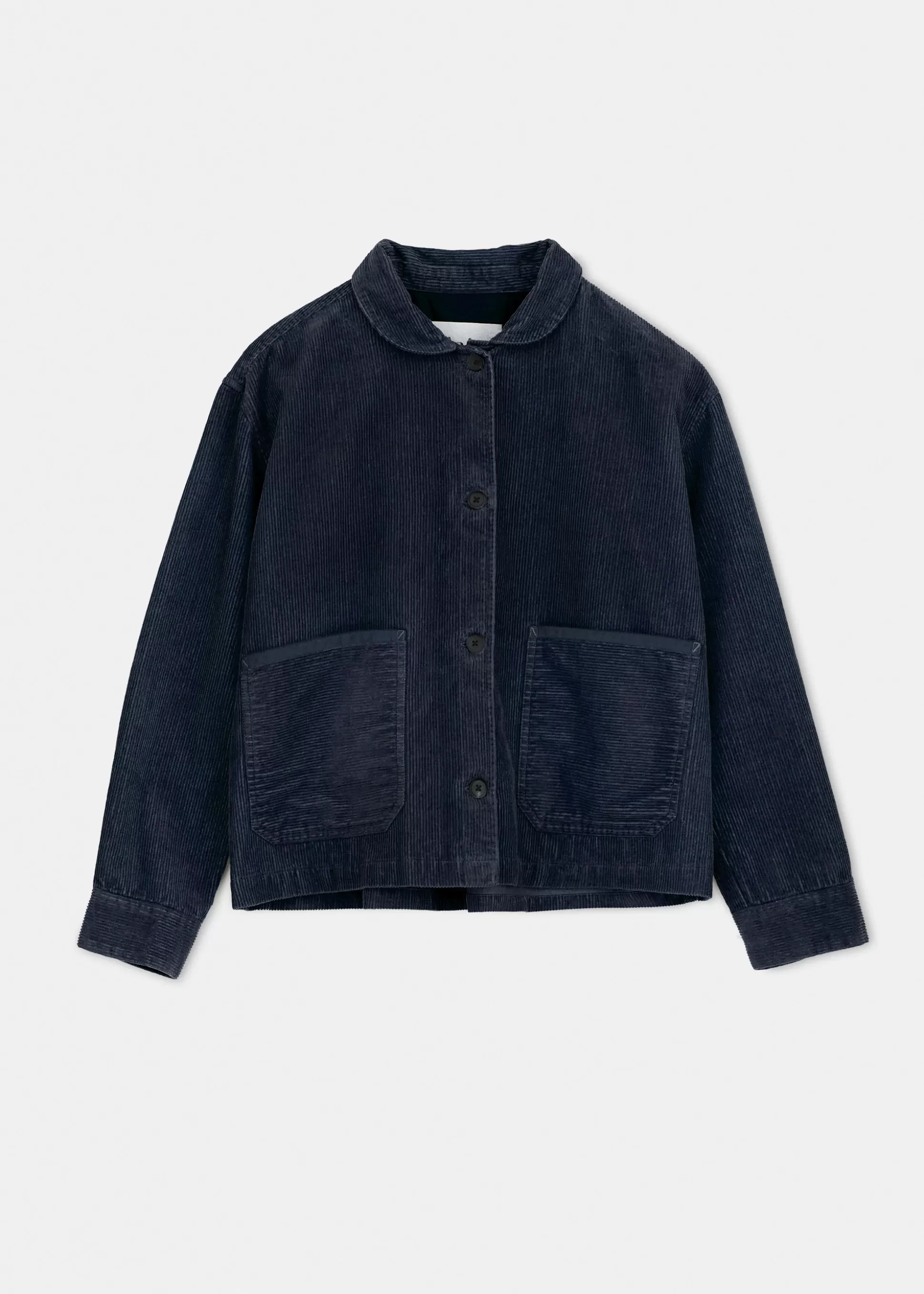 aiayu Skjorter<Vinga shirt corduroy Black Navy