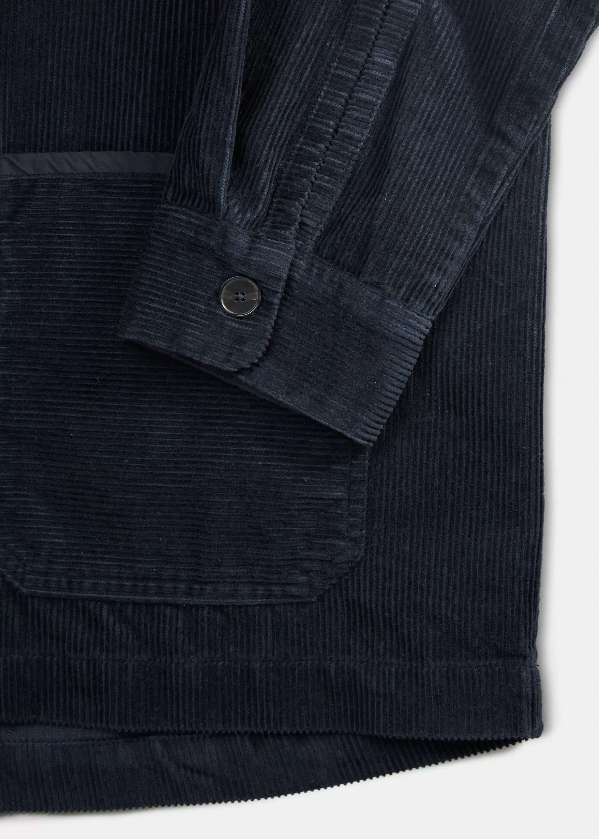 aiayu Skjorter<Vinga shirt corduroy Black Navy