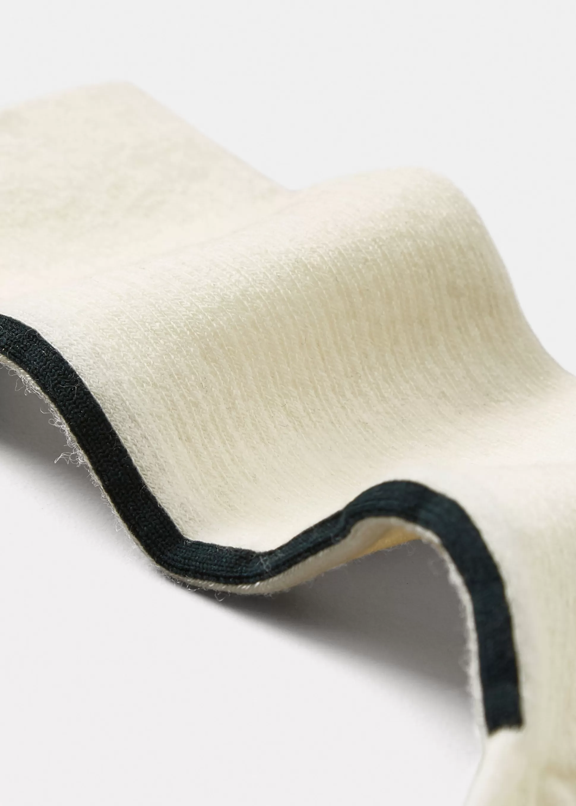 aiayu Strømper<Wool detailed socks Mix Off White